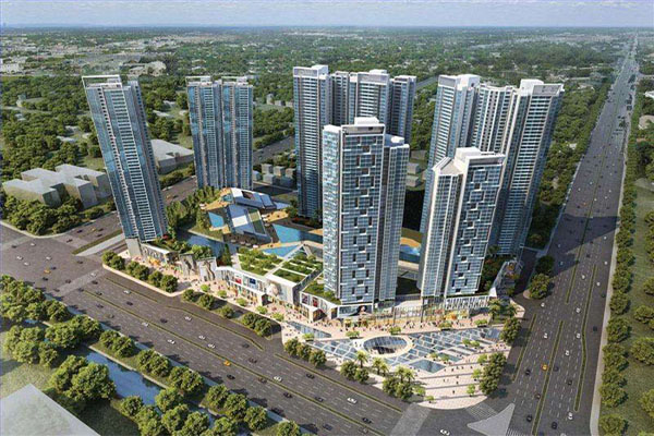 佛山新福港廣場<a href='http://www.22kaka.com' target='_blank'><u>彈簧減震器</u></a>合同案例